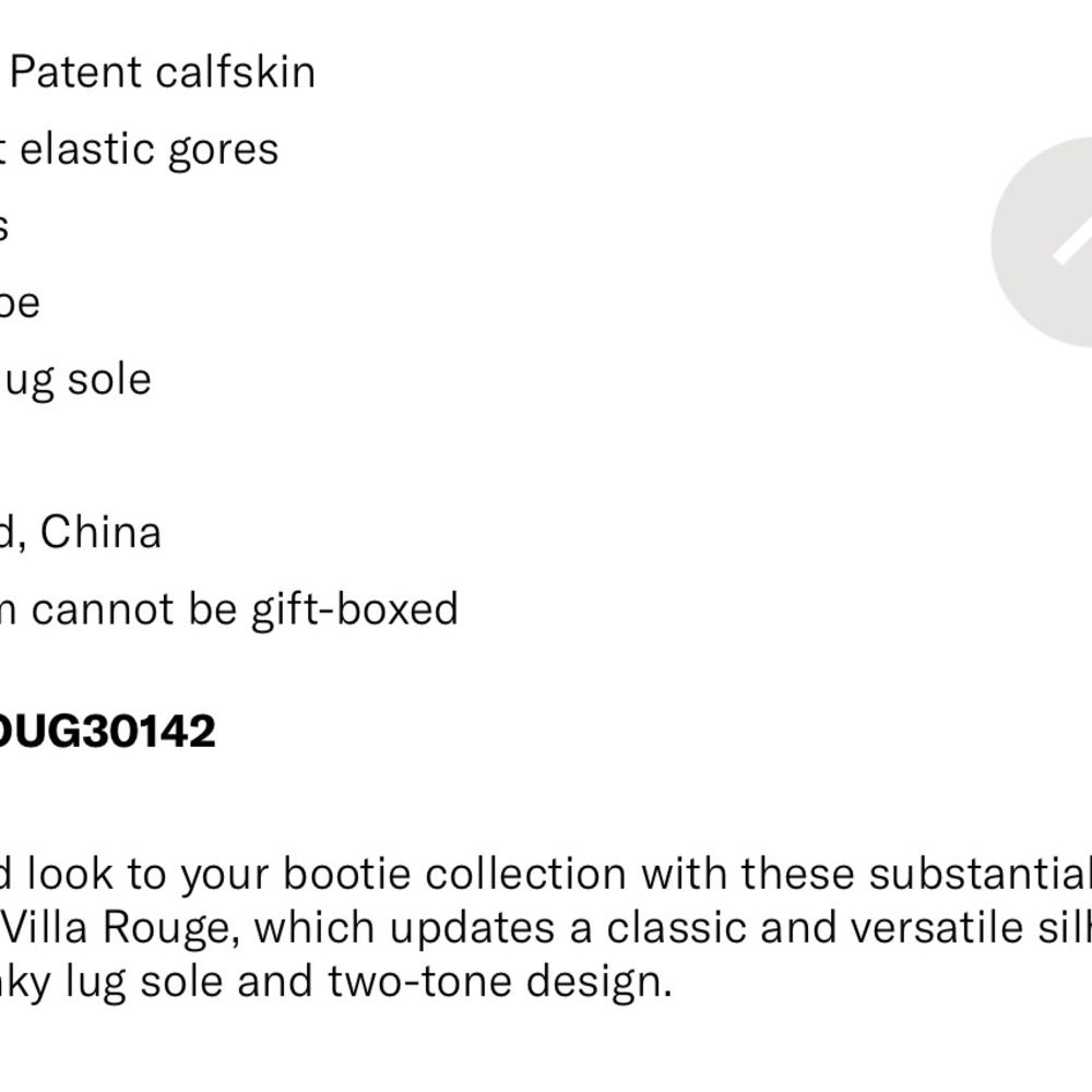 Villa Rouge boots - Picture 5 of 6